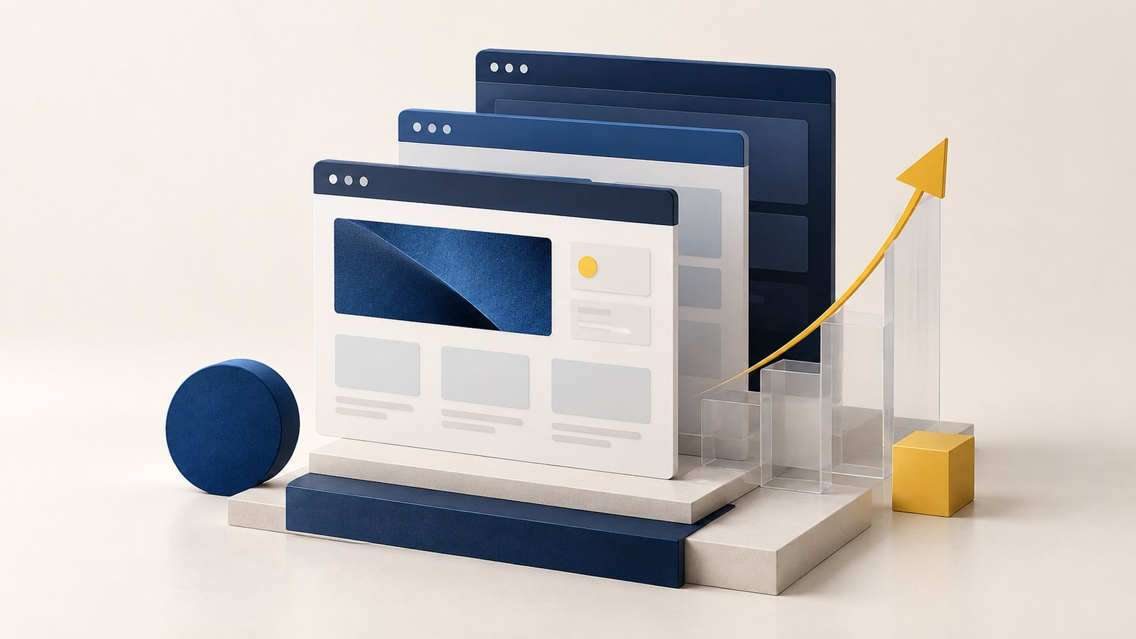 Improving a business website with a focus on performance, security and content