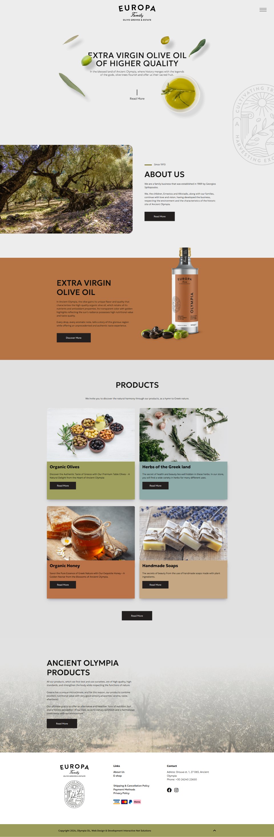 Αναλυτική εικόνα έργου: Europa Family Olive Groves & Estate